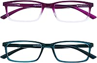 Vista 16 de OPULIZE SEE Reading Glasses with Blue Light Blocking for Women and Men, Narrow Frame, Spring Hinges, Computer Gaming Glasses