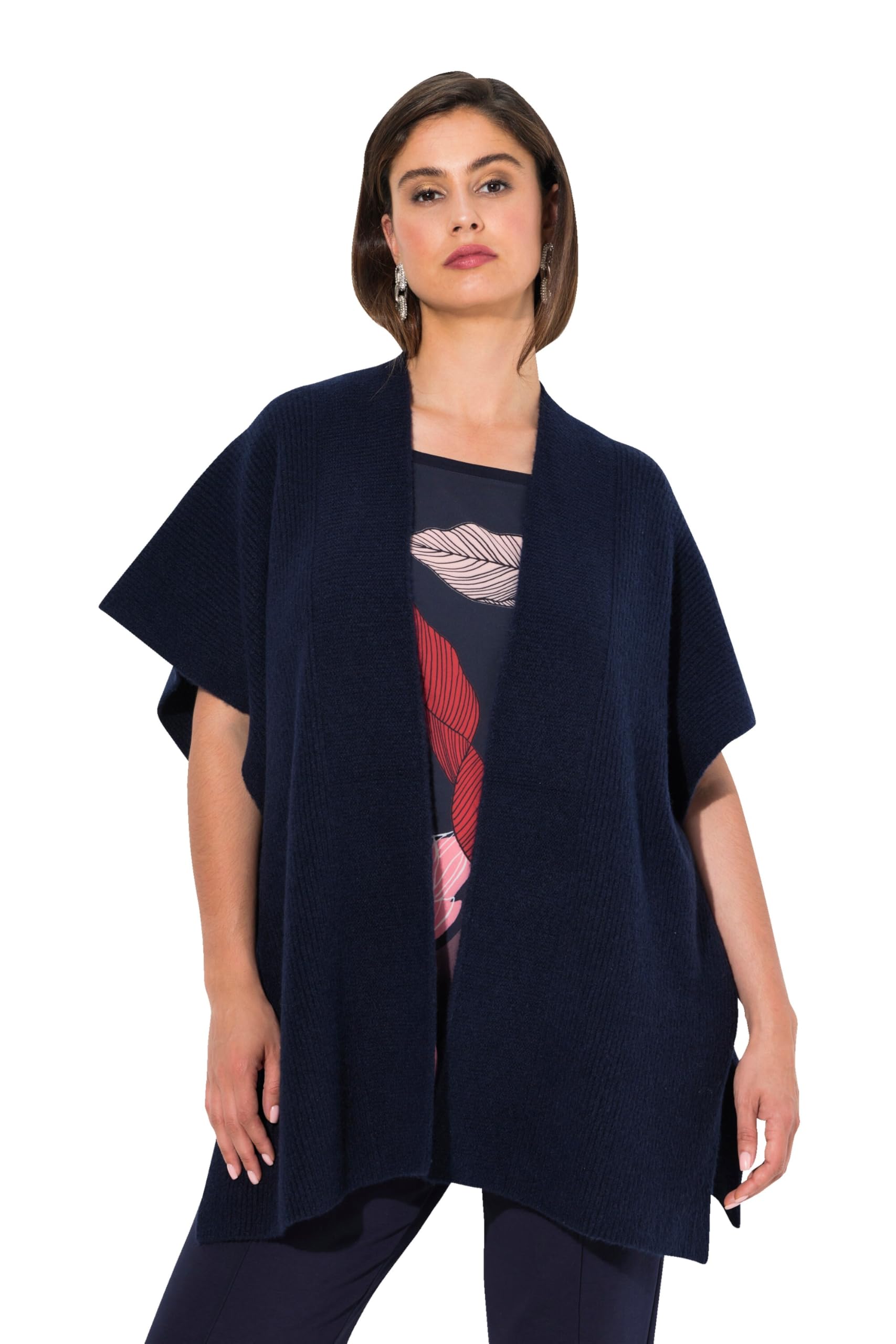 Ulla Popken Damen Strickjacke