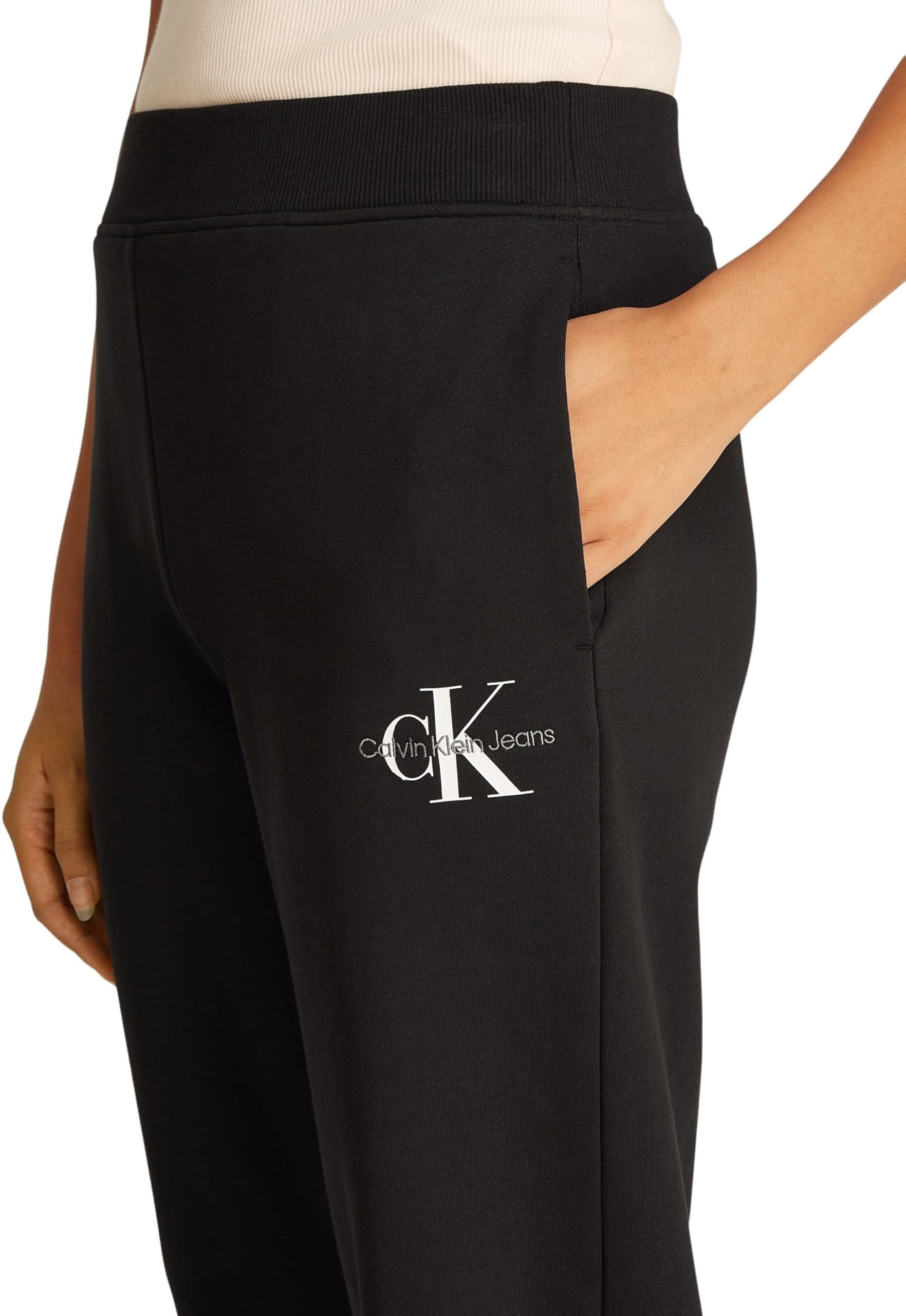 Calvin Klein - Monologo Jog Pant J20j225354, Pantaloni da Tuta Donna