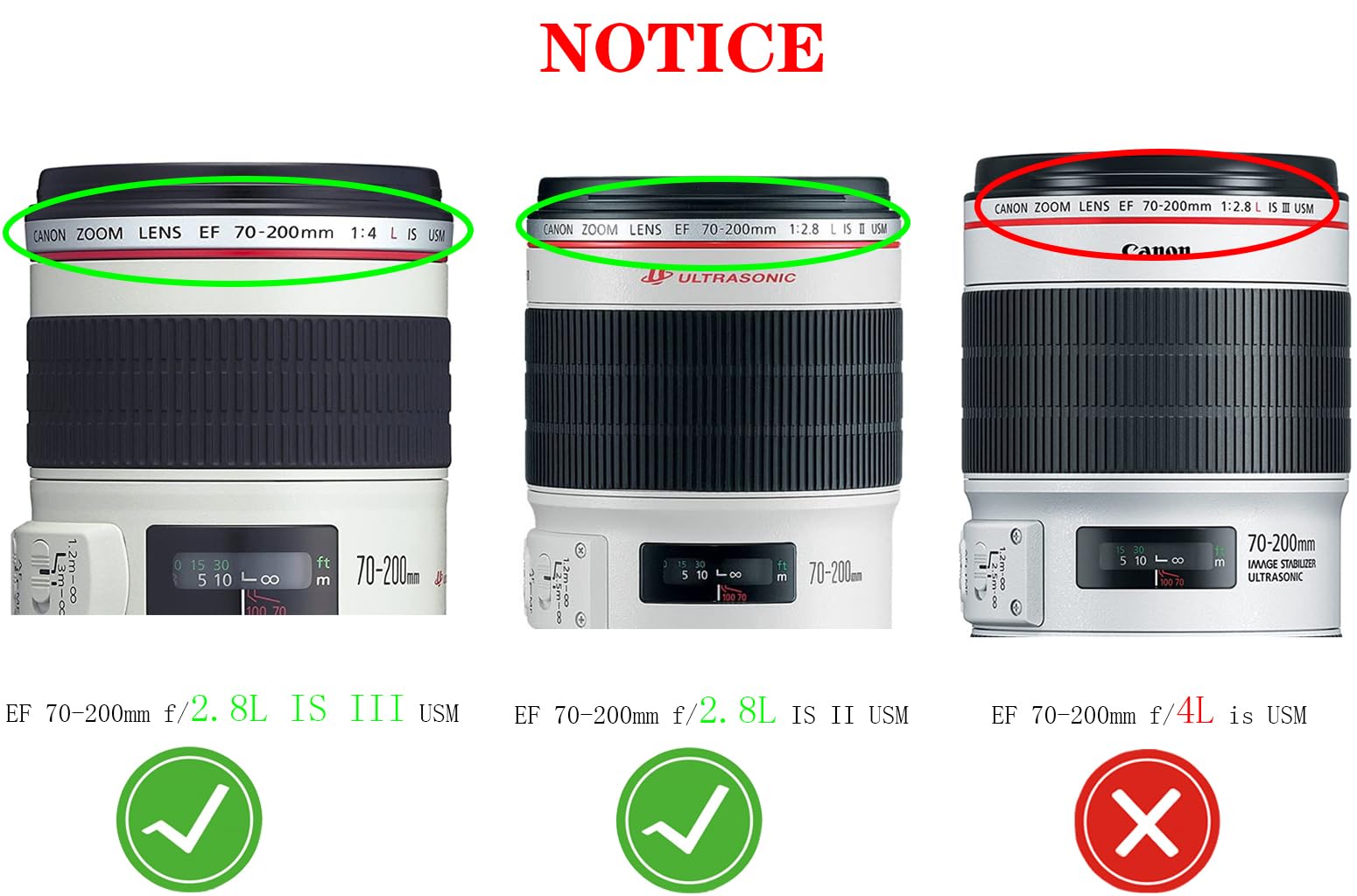 Canon EF 70-200mm F2.8L USM 前後キャップ付属 Canon EF 70-200mm F2.8L USM 前後キャップ付属 - メルカリ