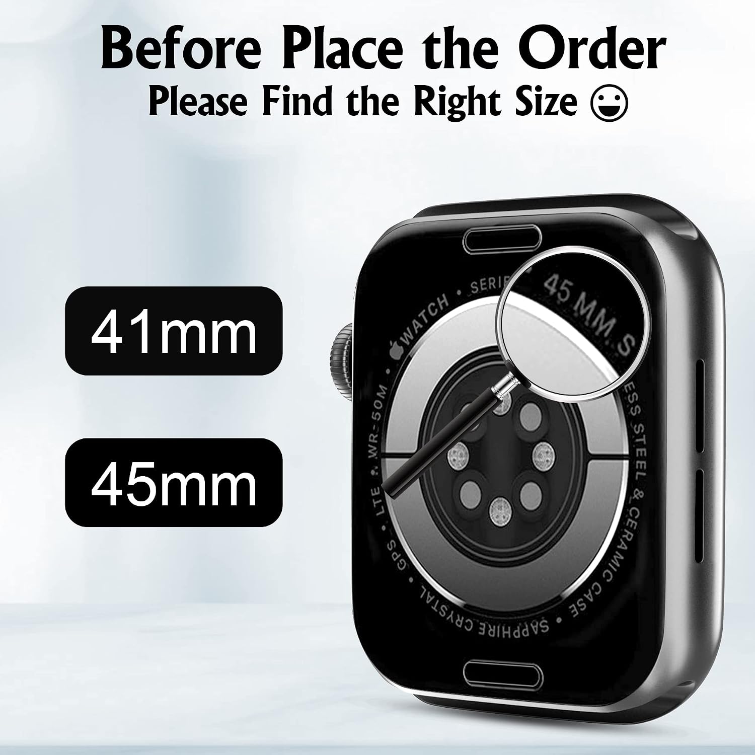 Arae Watch Screen Protector Compatible for Apple Watch Series 7 45mm Soft TPU Full Cover, HD Clear, Smooth Touch, Anti-Fingerprint, Shock Proof and drop protection iwatch film - 4 Packs