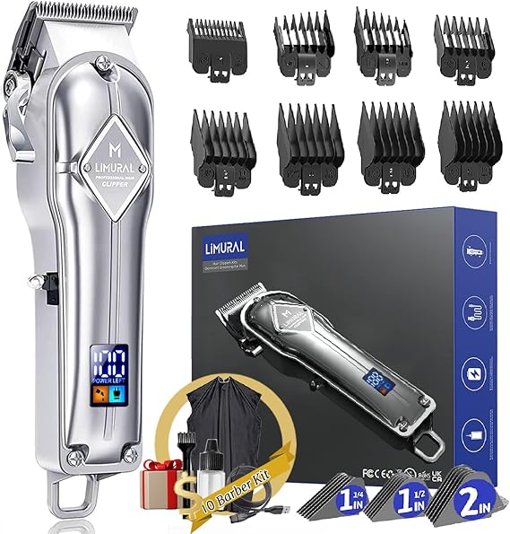 Limural Hair Clippers for Men Professional Barber Clippers for Hair