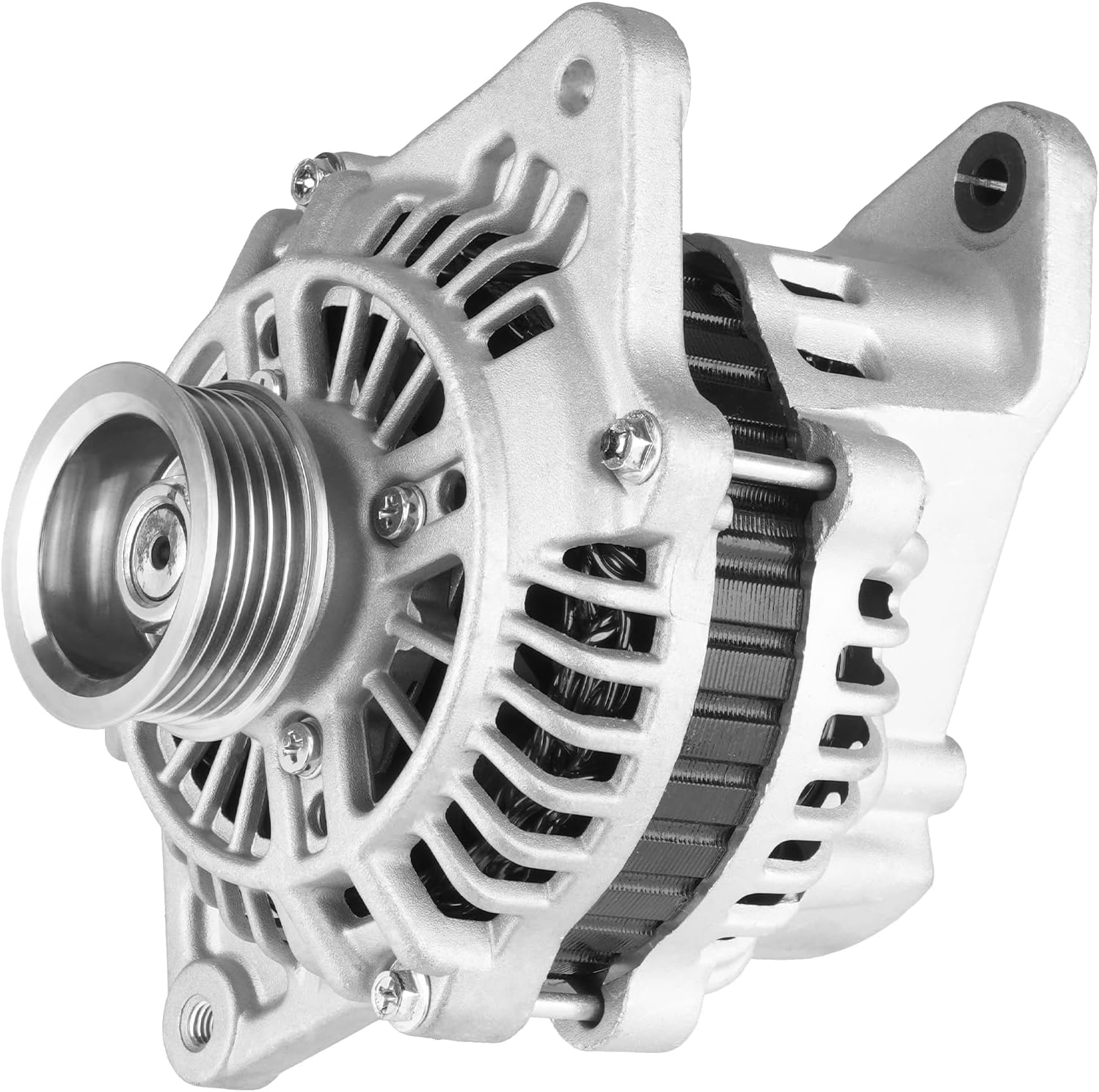 New Alternator 2.5 2.5L for Subaru Outback Legacy 2000-2002 (Manual) 2003-2004 (Automatic or Manual), for Forester 2003-2005, for Impreza 2005, for Baja 2003-2006, for SAAB 9-2X 2005 Replace# AMT0129
