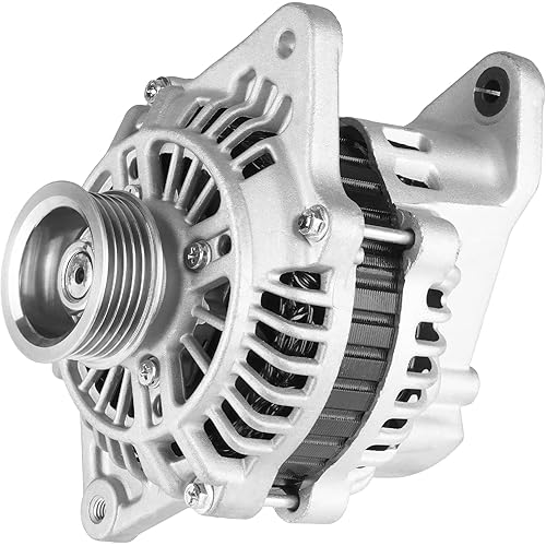 Alternator Replacement 2.5 2.5L Compatible with 2005 SAAB 9-2X Impreza, Subaru Legacy Outback 2000-2004, 2003-2006 Subaru Baja, 2003 2004 2005 Forester Replace AMT0129 400-48053