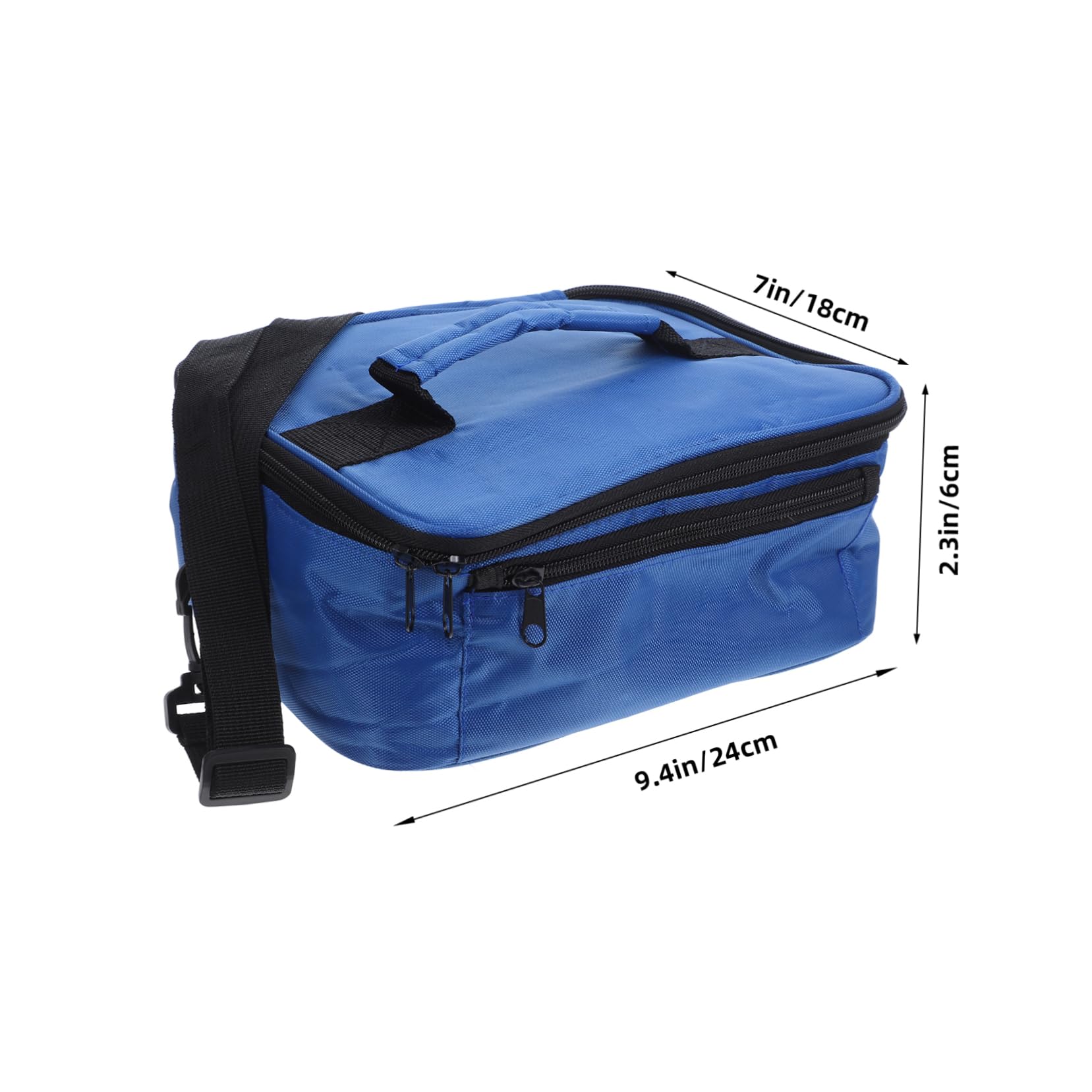 Bolsa Térmica Material de Tela Oxford y Abs Calefacción 12v Mantiene Temperatura Constante y Recalentamiento Uniforme para Almuerzo para Coche Adecuado para Camping y Viajes