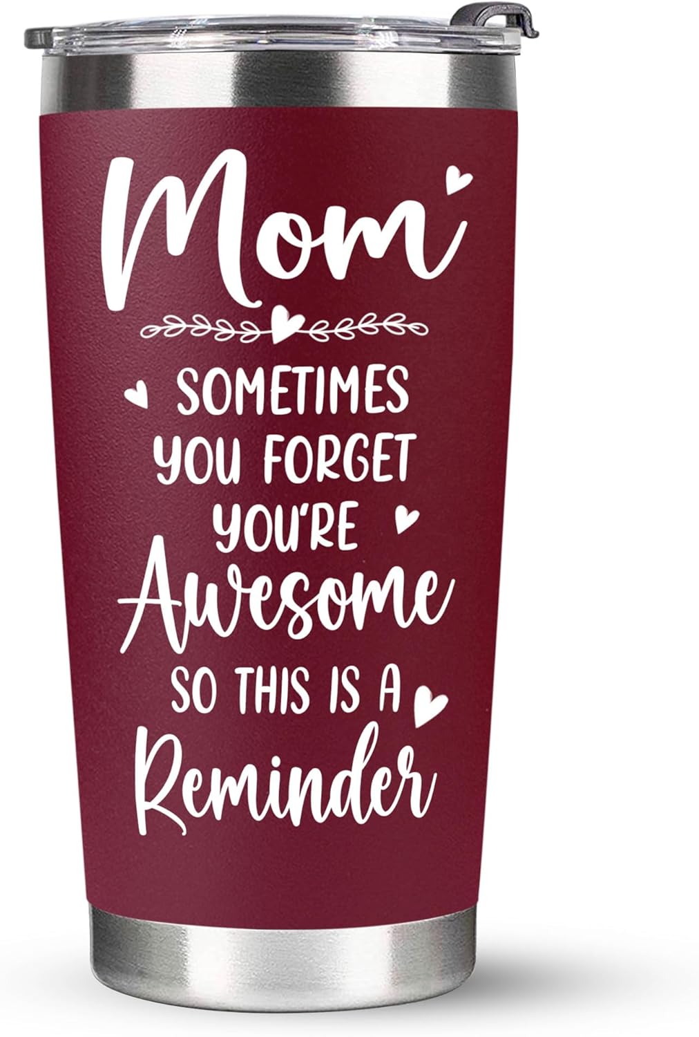 Mothers Day Gifts for Mom from Daughter, Son - Mom Gifts from Daughter, Son for Christmas, Mothers Day - Mom Birthday Gifts Ideas, Birthday Gifts for Mom, Best Mom Gifts - 20Oz Tumbler for Mom
