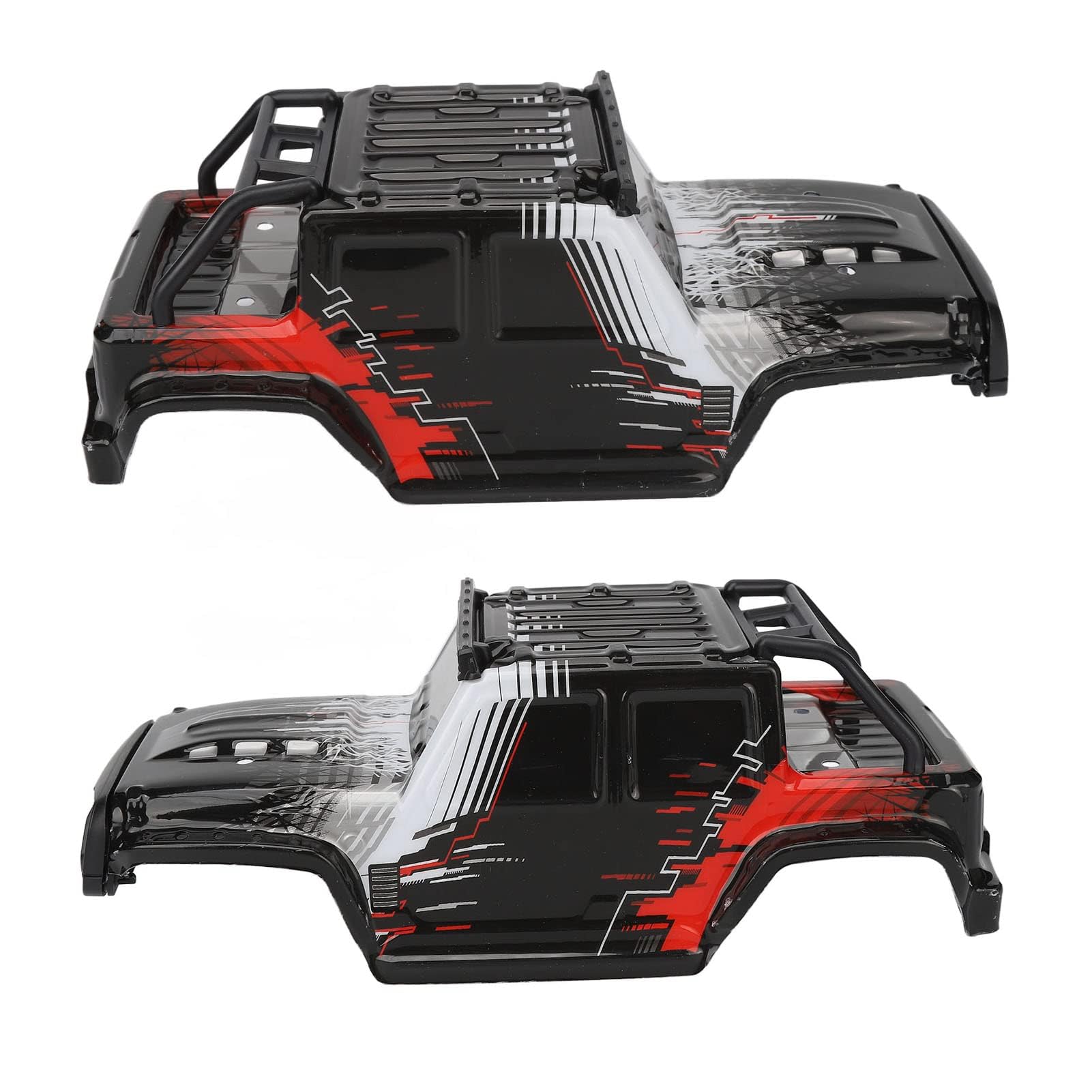 Alomejor Auto RC, Scocca PVC Resistente agli Urti Radiocomandata 1/16 Scala Componenti Elettronici per Amatori Gare Outdoor e Indoor