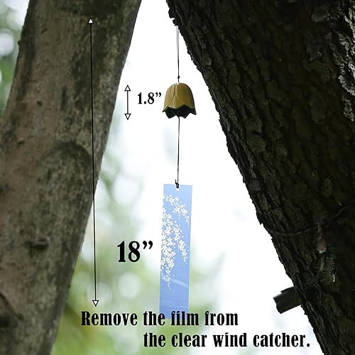 Miniatura 8 de Carillón de viento japonés para nieve y fuegos artificiales