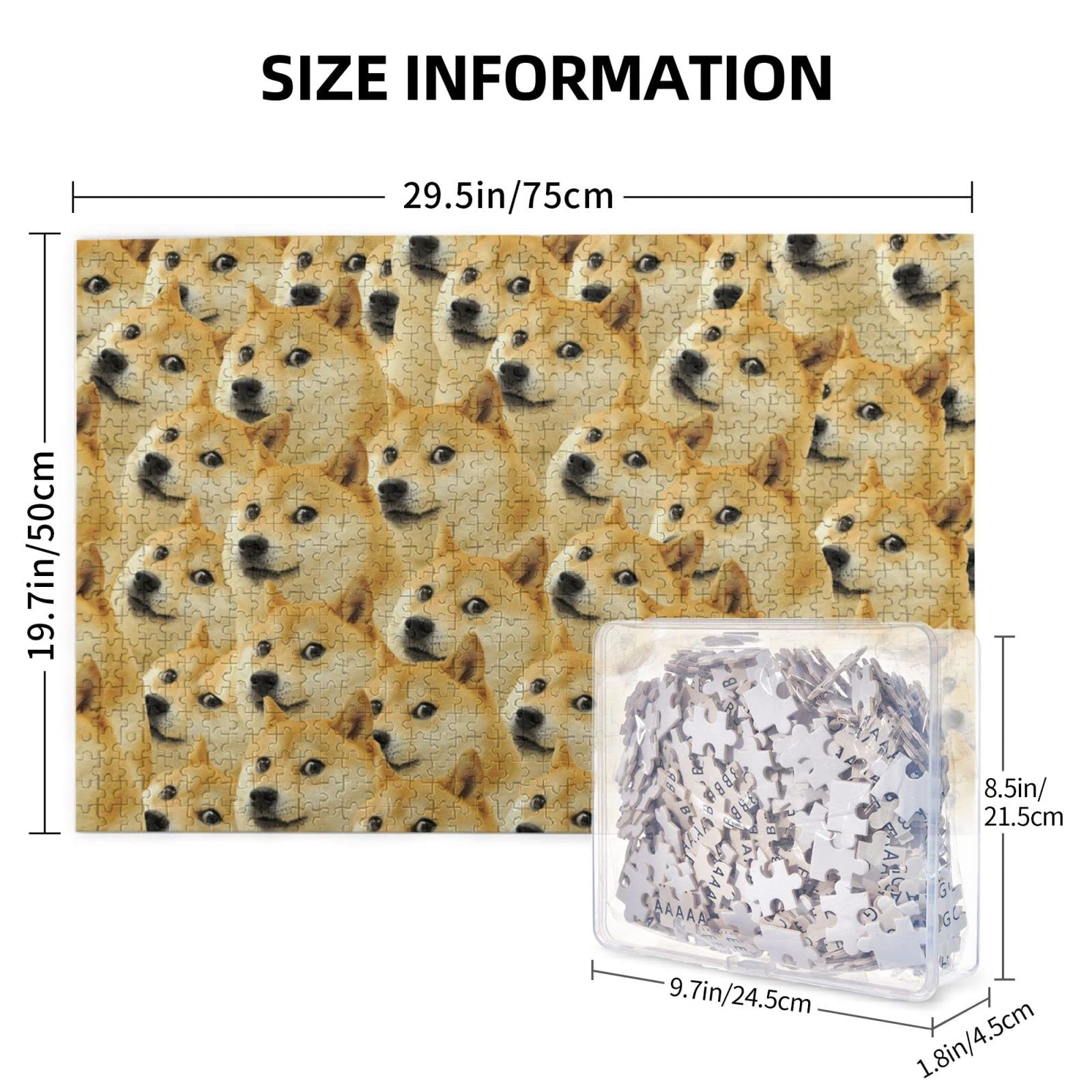 Amazon.co.jp: 1000ピース ジグソーパズル 犬柄 柴犬 しばけん 大人用