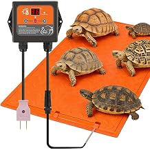 Tortoise Heating Mat 24.6 39.4 Waterproof &Temperature Control