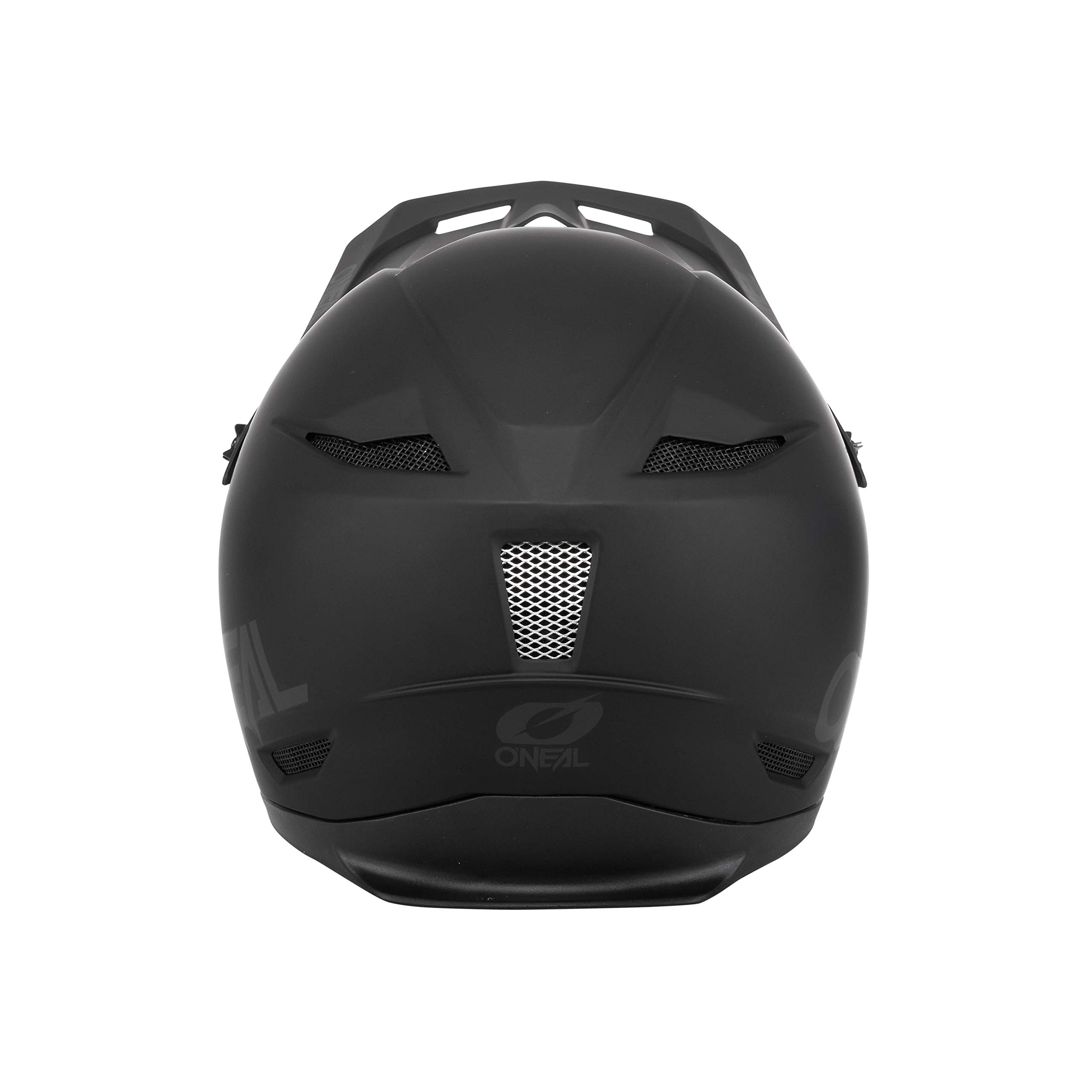 O'NEAL Mountainbike-helm, MTB downhill, robuust ABS, ventilatieopeningen voor luchtstroom en koeling, ABS buitenschaal, Fury helm Stage V.23, volwassenen, zwart/oranje, maat S