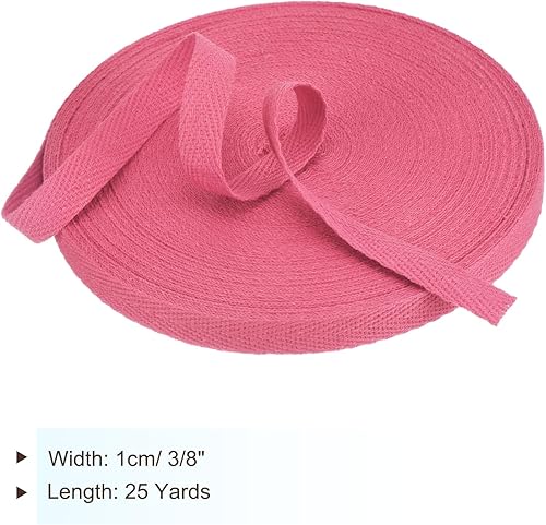 Vista 18 de PATIKIL Cinta de sarga de algodón de 3/4 pulgadas, 10 yardas, cinta de encuadernación al bies, cinta de espiga para costura, envoltura de regalos