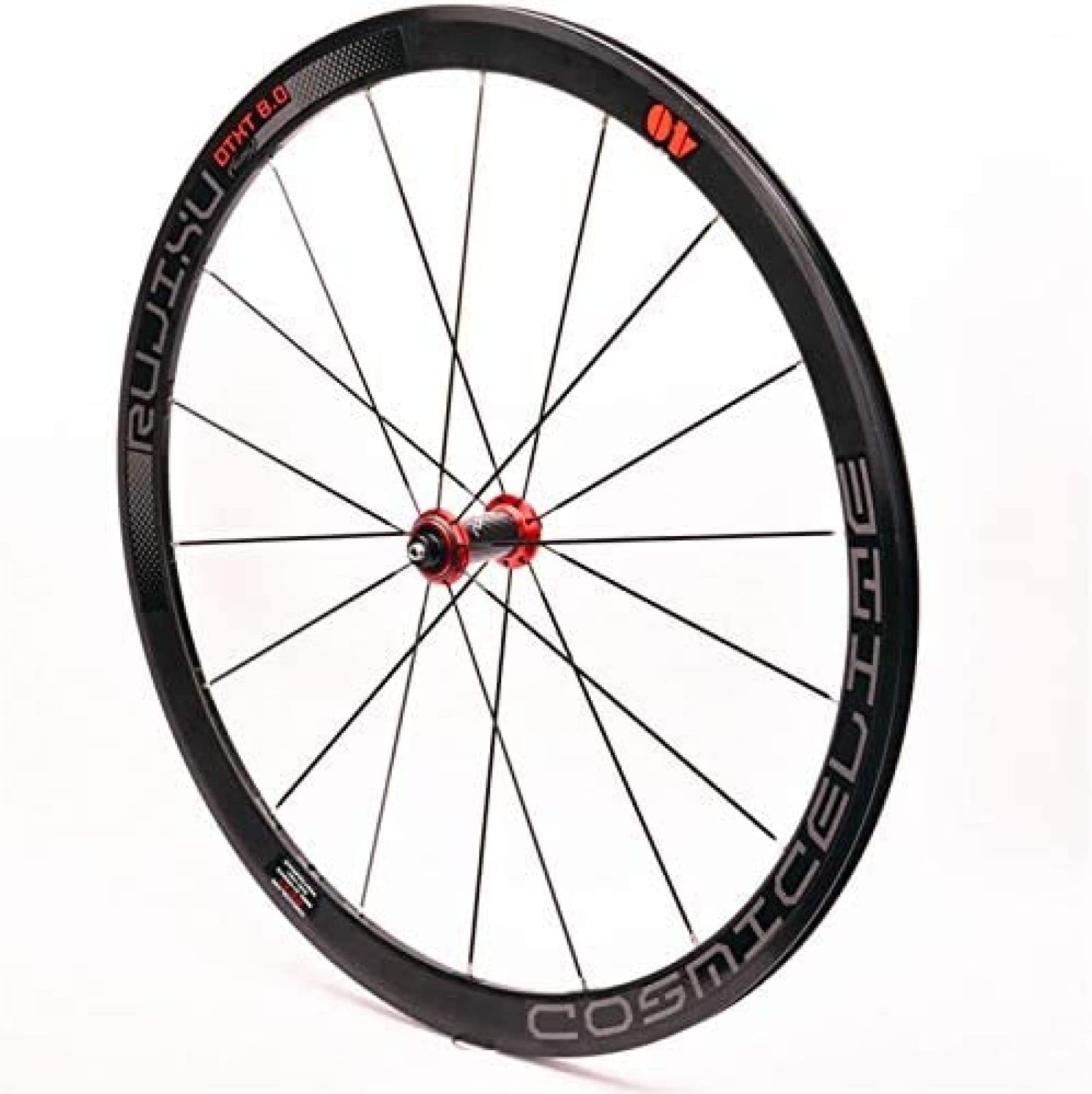 Zestaw kół rowerowych 700C do roweru szosowego z podwójną ścianką piasta z włókna węglowego hamulec V/C 40MM obręcz przód 18H tył 21H koła 8 9 10 11 prędkości