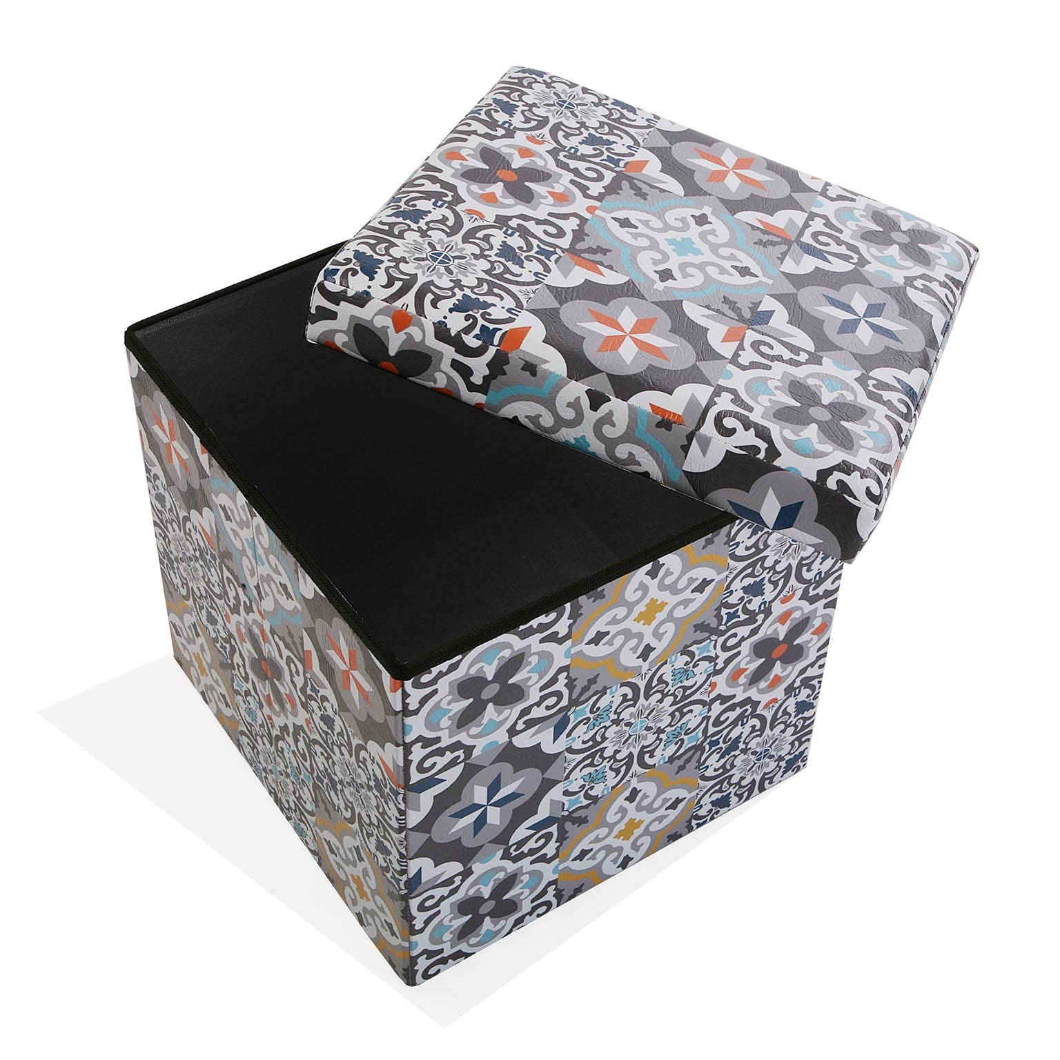 Versa Baúl Desmontable Alfama 38 x 37,5 x 38 cm 38 x 37,5 x 76,5 cm