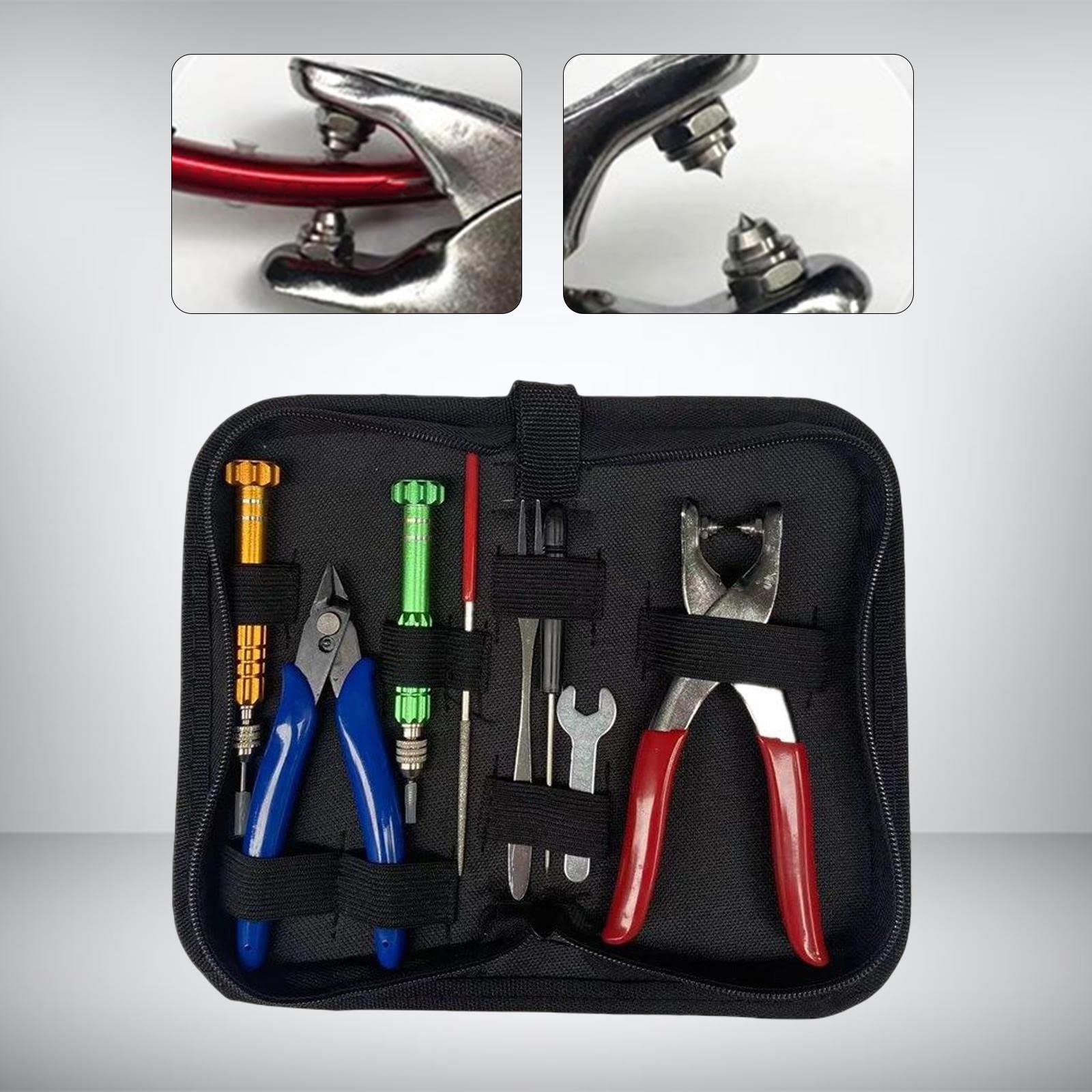 Perfeclan Kit d'outils de Serrage de Cordage de Démarrage pour Raquette de Badminton
