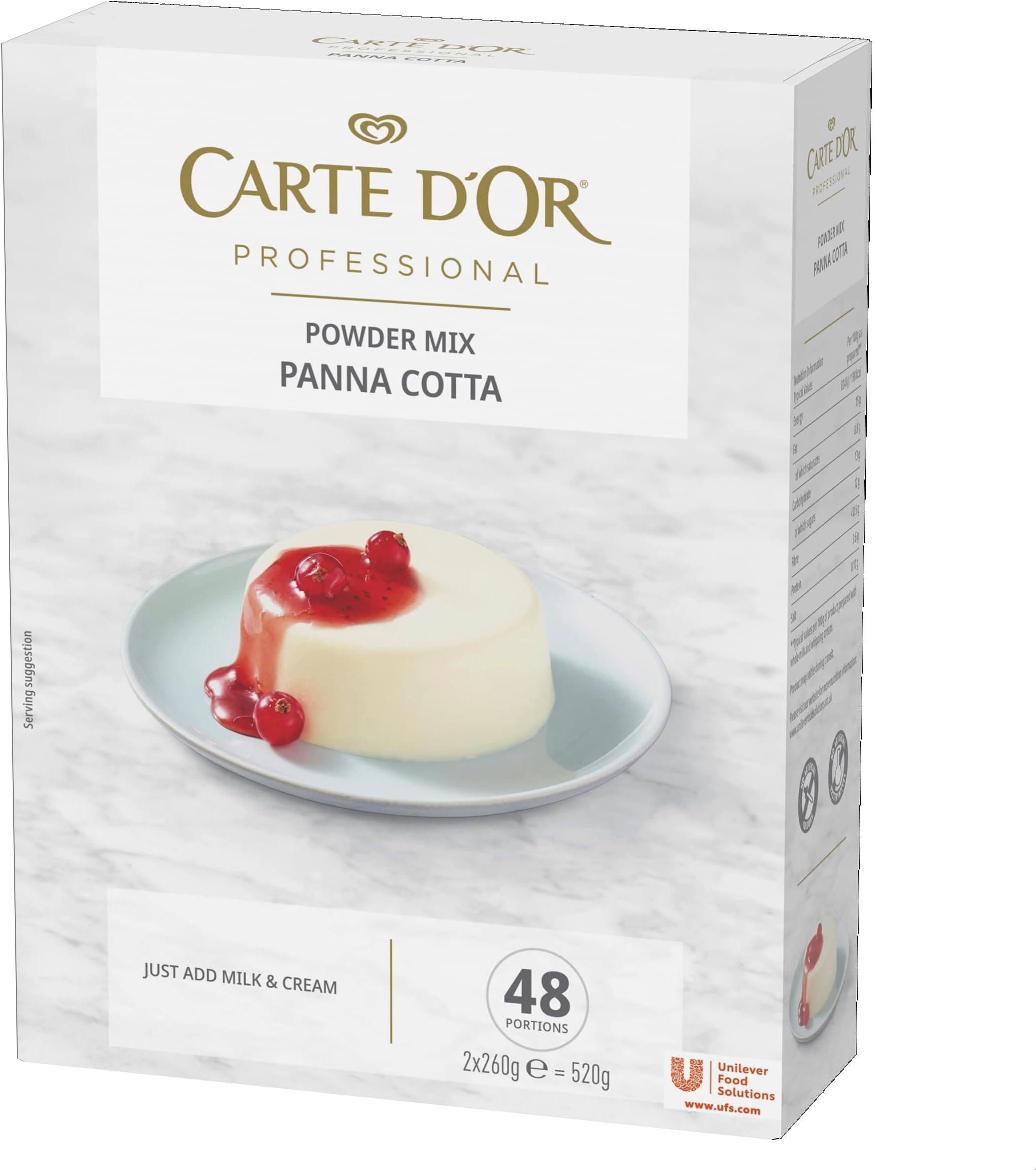 Carte D'Or Panna Cotta Dessert Powder Mix