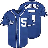 Vista 20 de The Sandlot Benny The Jet Rodriguez Michael Squints Palledorous Alan Yeah-Yeah McClennan Bel Air Jersey de Béisbol con Impresión 3D