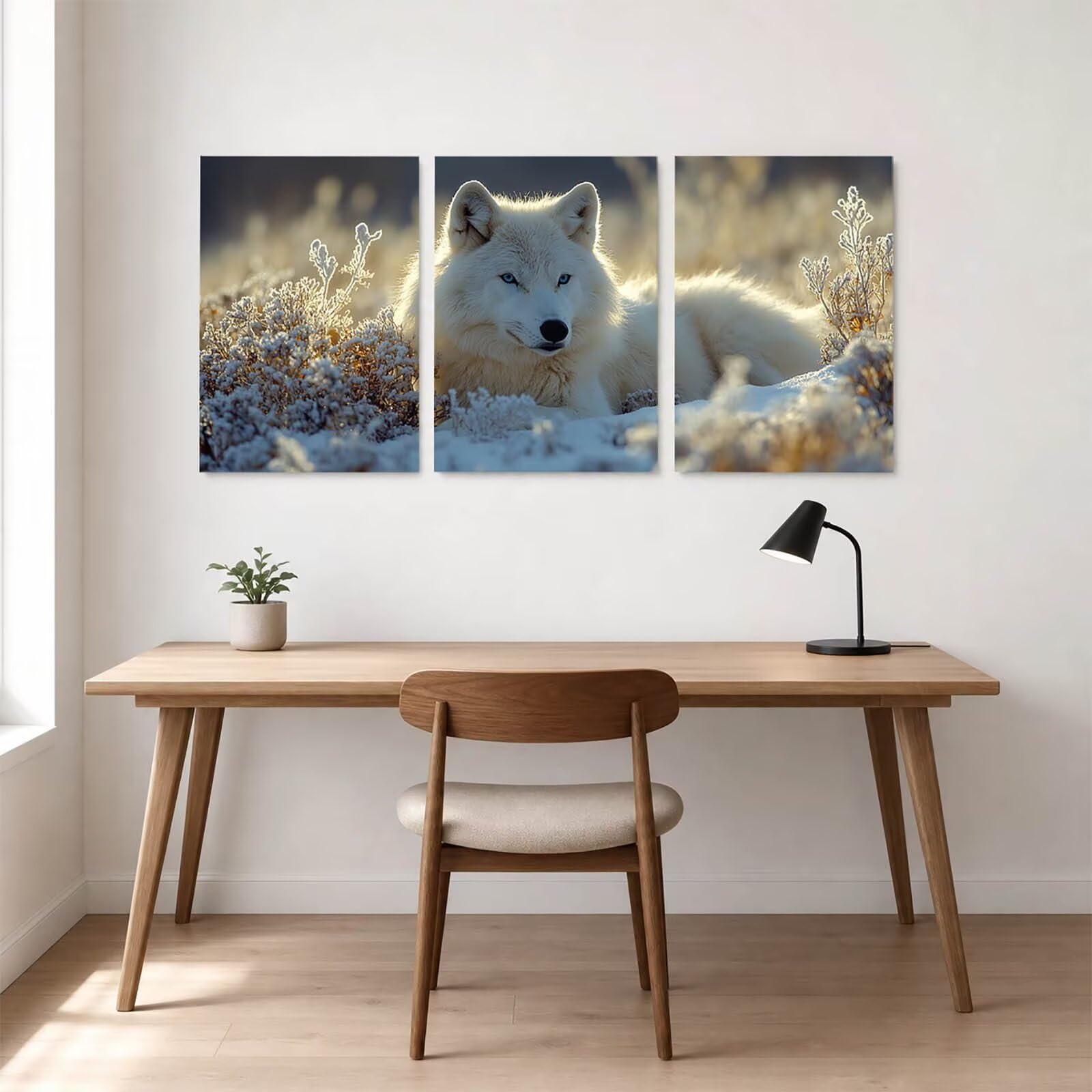 Zestawy sztuki diamentowej dla dorosłych, wilk, malarstwo diamentowe, 5D, DIY, zestawy sztuki ściennej dla dorosłych, pełne wiercenie drzewa według numerów, 80 x 61 cm x 30 cm, haft z kryształami