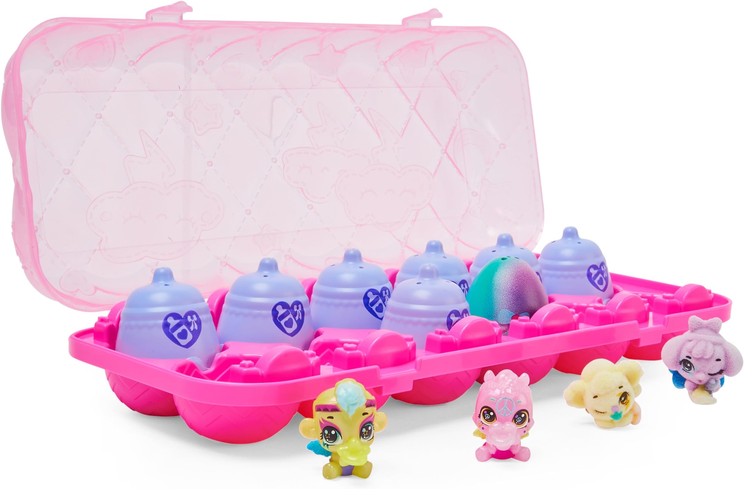 CollEGGtibles, Shimmer Babies 12-Pack Egg Carton, Kids Toys for Girls Ages 5 and up, multi