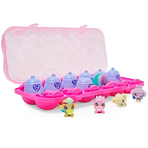 Hatchimals CollEGGtibles, Shimmer Babies 12-Pack Egg Carton, Juguetes para Niñas de 5 años y más
