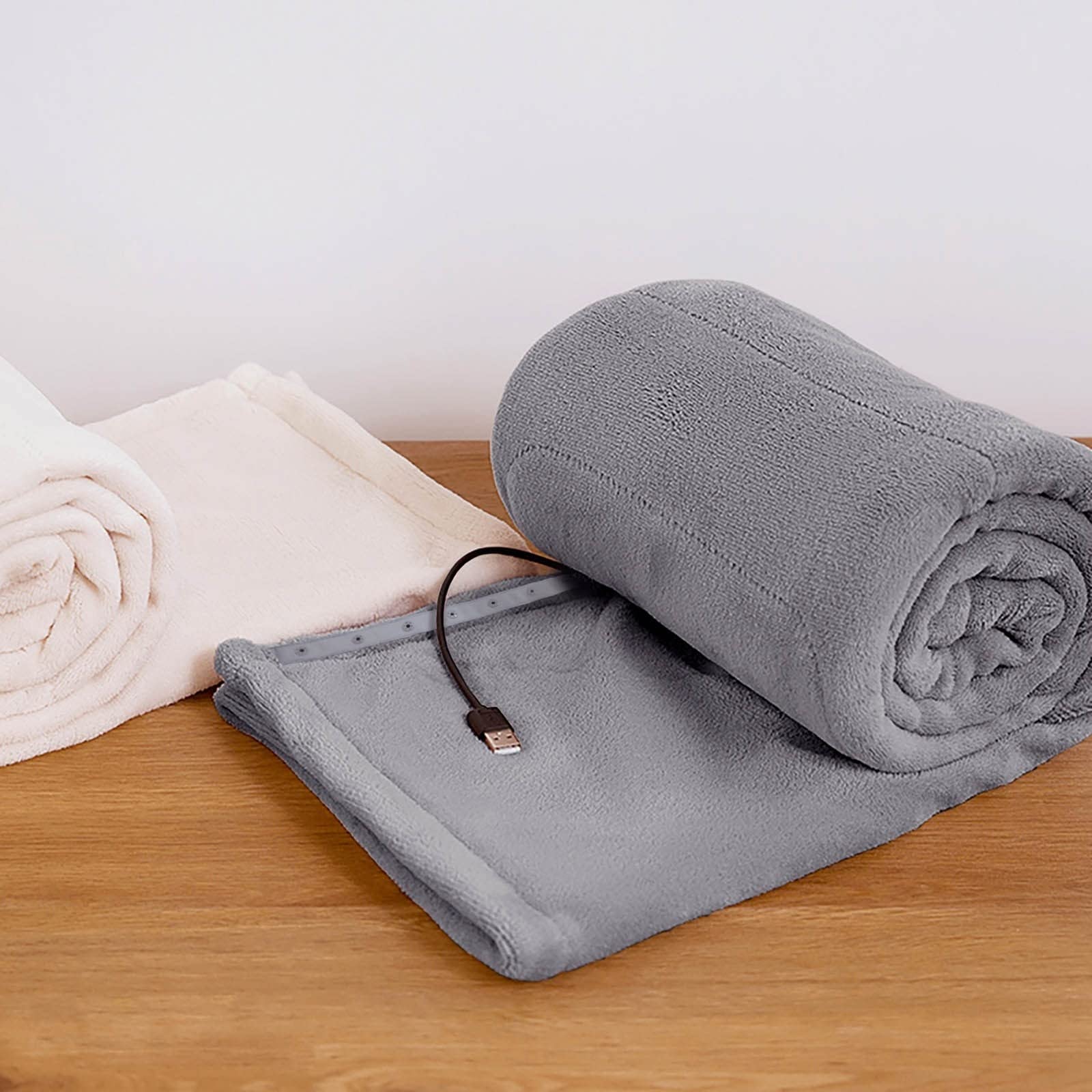 Coperta Elettrica Coperta elettrica Lavabile in Tappeto riscaldatore riscaldatore USB 5V. Materassino Elettrico termostato riscaldante Letto Scaldaletto (Color : D)
