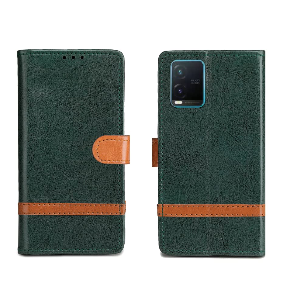 Vivo T1X Flip Case - Premium Leather Protection -7