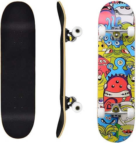 Amazon Co Jp おしゃれ スケートボード コンプリート 31インチ スケボー スケボー初心者に向き 大人用 若者 子供用 ングスケートボード 7 5インチ 高精度静音ベアリング プロスケートボード スタントテールキック メープルデッキ サーフスケート スケートボード規格 Amazon Co Jp おしゃれ スケートボード コンプリート 31インチ スケボー スケボー初心者に向き 大人用 若者 子供用 ングスケートボード 7 5インチ 高精度静音ベアリング プロスケートボード スタントテールキック メープルデッキ サーフスケート スケートボード規格