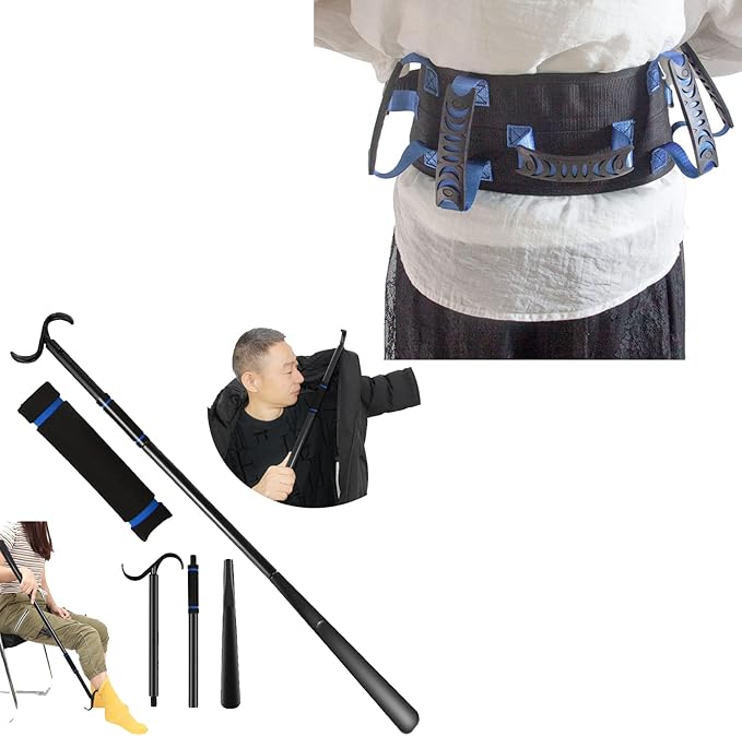 Gait Belt&Dressing Stick for Elderly Health & Household