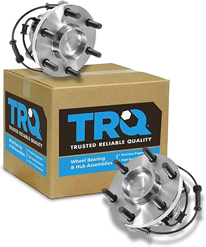 Vista 737 de TRQ Juego de 2 rodamientos y bujes de rueda trasera izquierda y derecha compatible con Ford Expedition 2007-2010 Lincoln Navigator 2007-2010