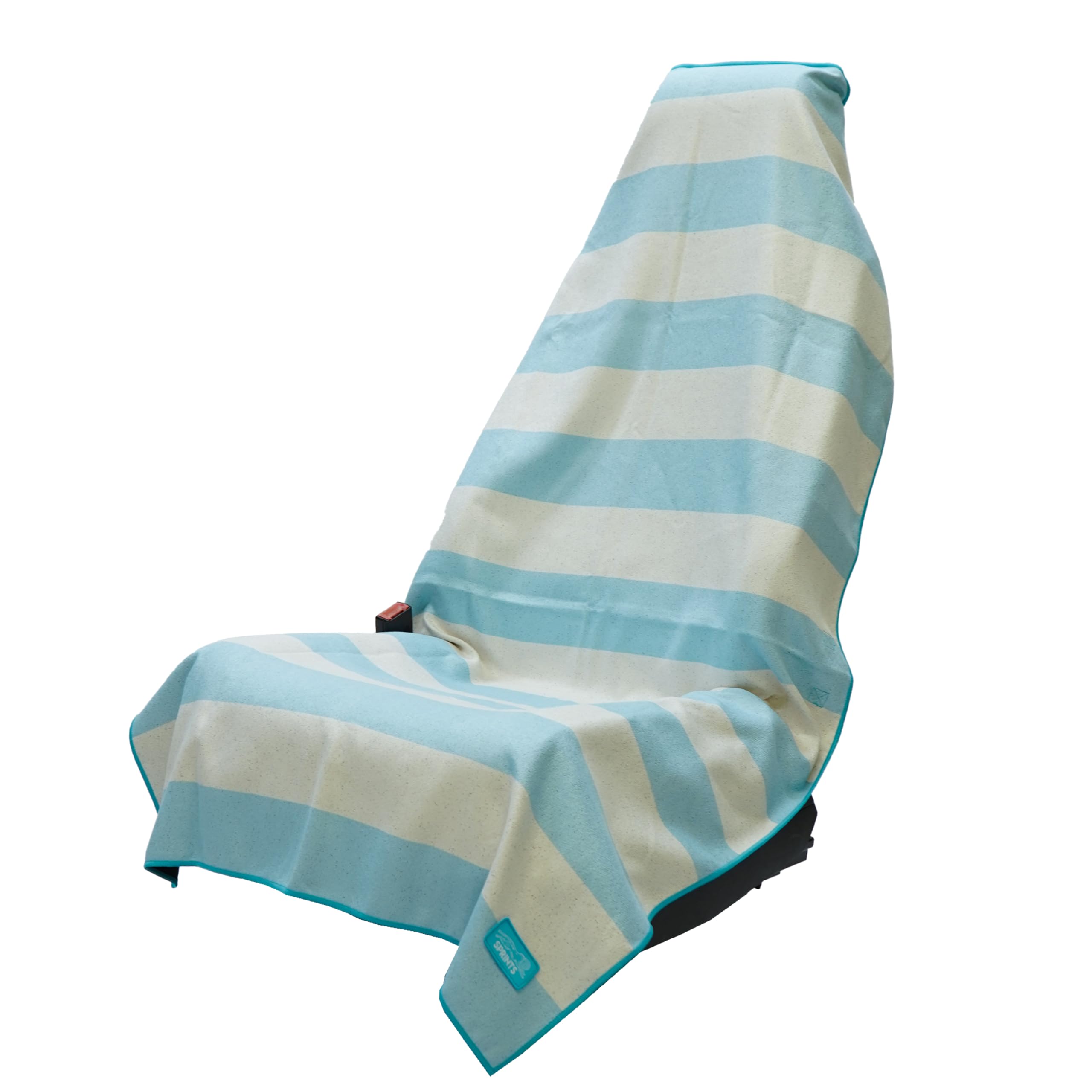 Sprints Athletic Running Towel, Full-Sized, Car Seat Cover - Performance Microfiber (Saltwater Boardwalk) — image 1