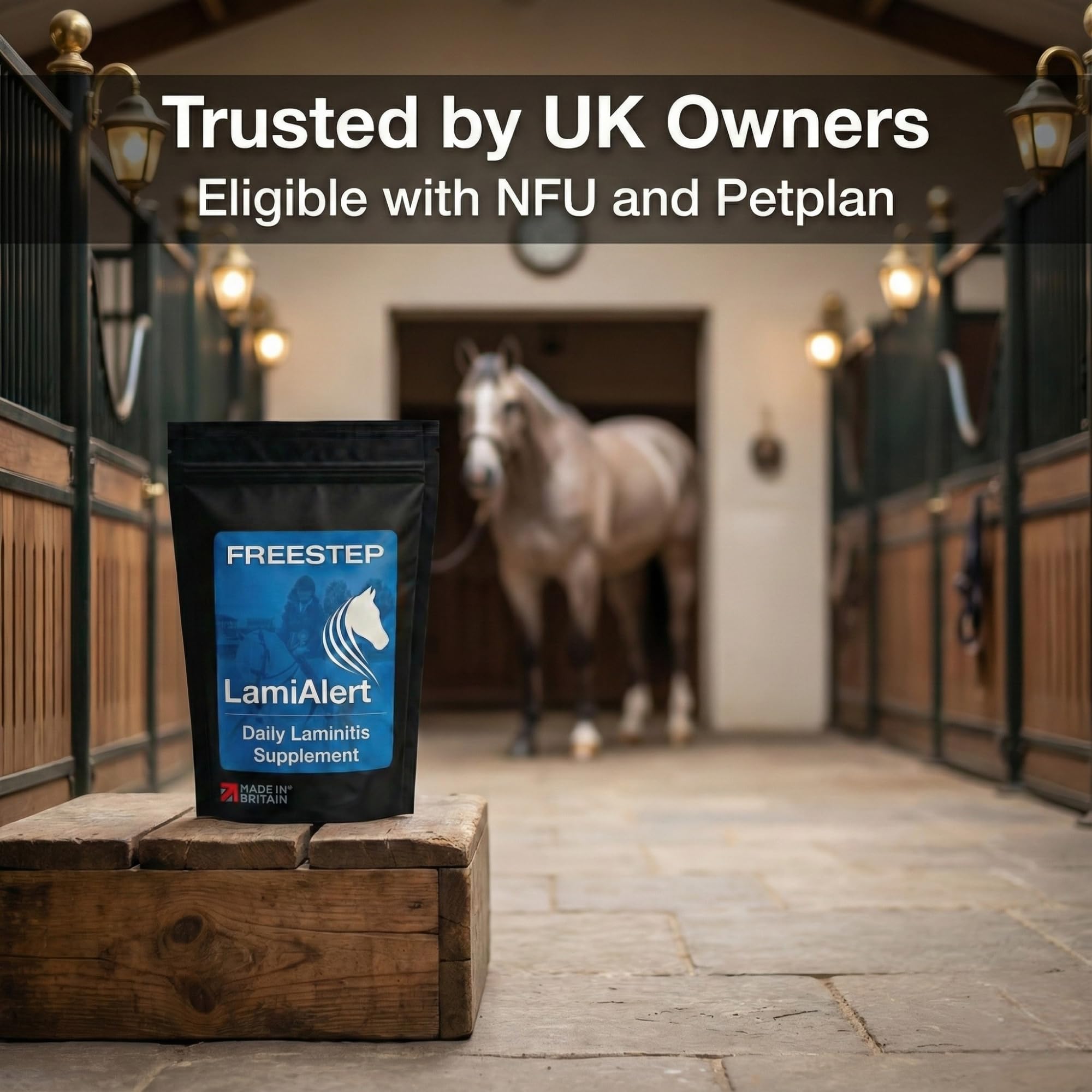 Freestep LamiAlert | Horse Supplement Suitable for Laminitis Prone Horses | Magnesium Powder with Chelated Zinc & Copper | Forage Balancer for Good Doers | Molasses Free & Low Sugar — view 7