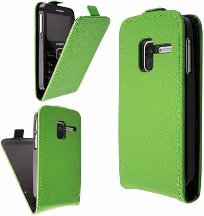 Alcatel 2008G Funda de caseroxx - Carcasa con Flip para el Smartphone (Flip Case en Verde) Alcatel 2008G Funda de caseroxx - Carcasa con Flip para el Smartphone (Flip Case en Verde)