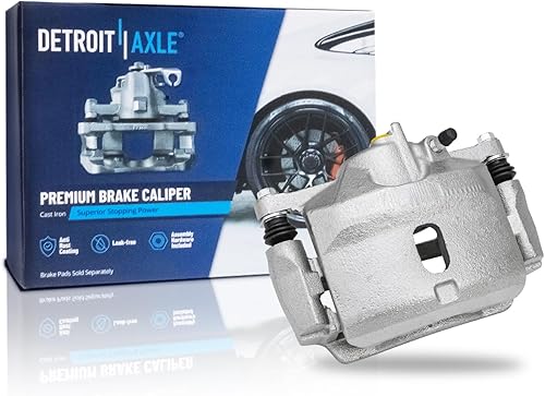 Miniatura 239 de Detroit Axle - Pinza de freno delantera derecha con soporte de repuesto para Chevrolet Equinox Captiva Sport Pontiac Torrent Saturn Vue Suzuki XL-7