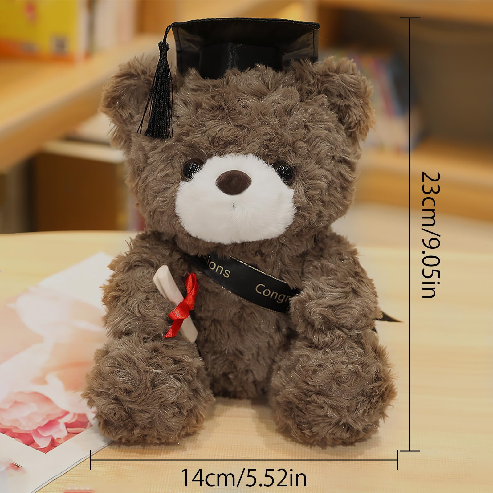 Orsacchiotto Per La Laurea, 23 Cm, Orsacchiotto Peluche, Orsetto Di Peluche Regali Laurea Orso Di Peluc 7feig5obwr4nsdm  Kiz