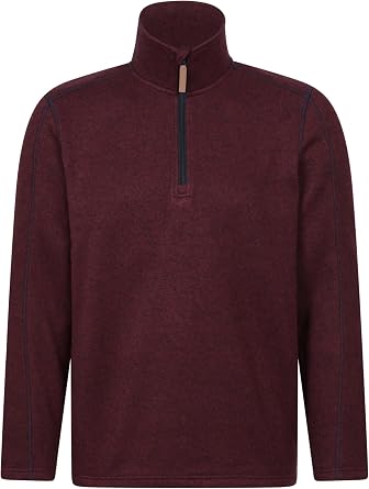 Mountain Warehouse Merino Mens Zip Neck Base Layer Top