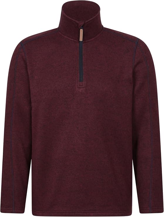 Mountain Warehouse Merino Mens Zip Neck Base Layer Top