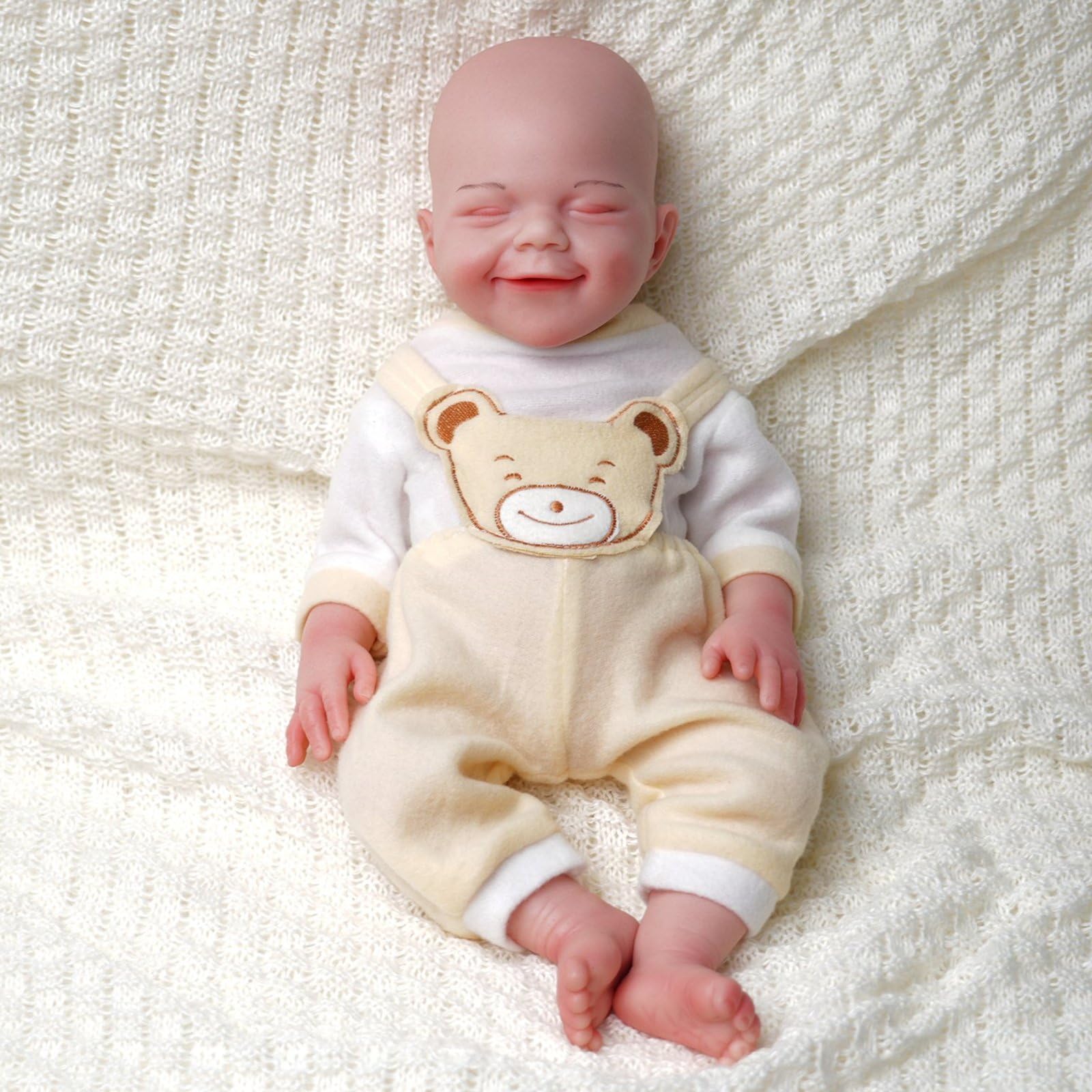 Amazon.com: Sil-Gel Mall 18 inch Full Silicone Baby Doll Boy - 6.6