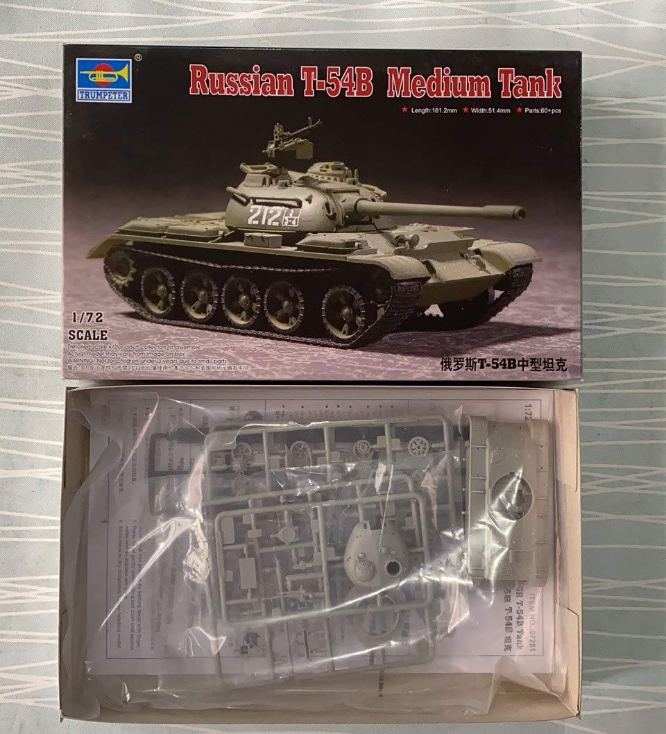 TRU07281 - Trumpeter 1:72 - T-54B Russian Medium Tank