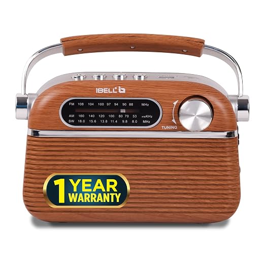 Portable FM Radio with Bluetooth