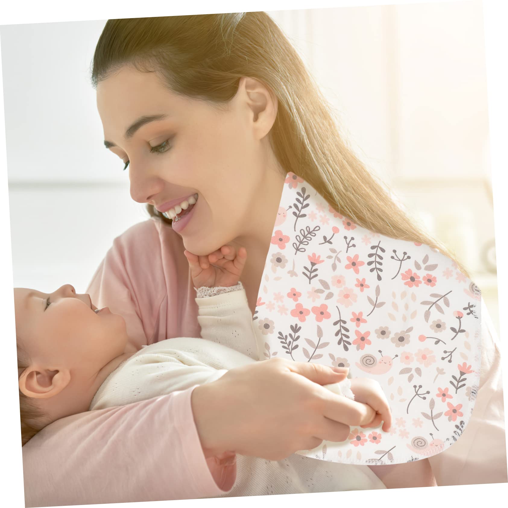 15pièces Bavoirs Coton Imprimés Pour Linges à Éructer Doux Et Absorbants Nés Lot Pratique Et Confortable