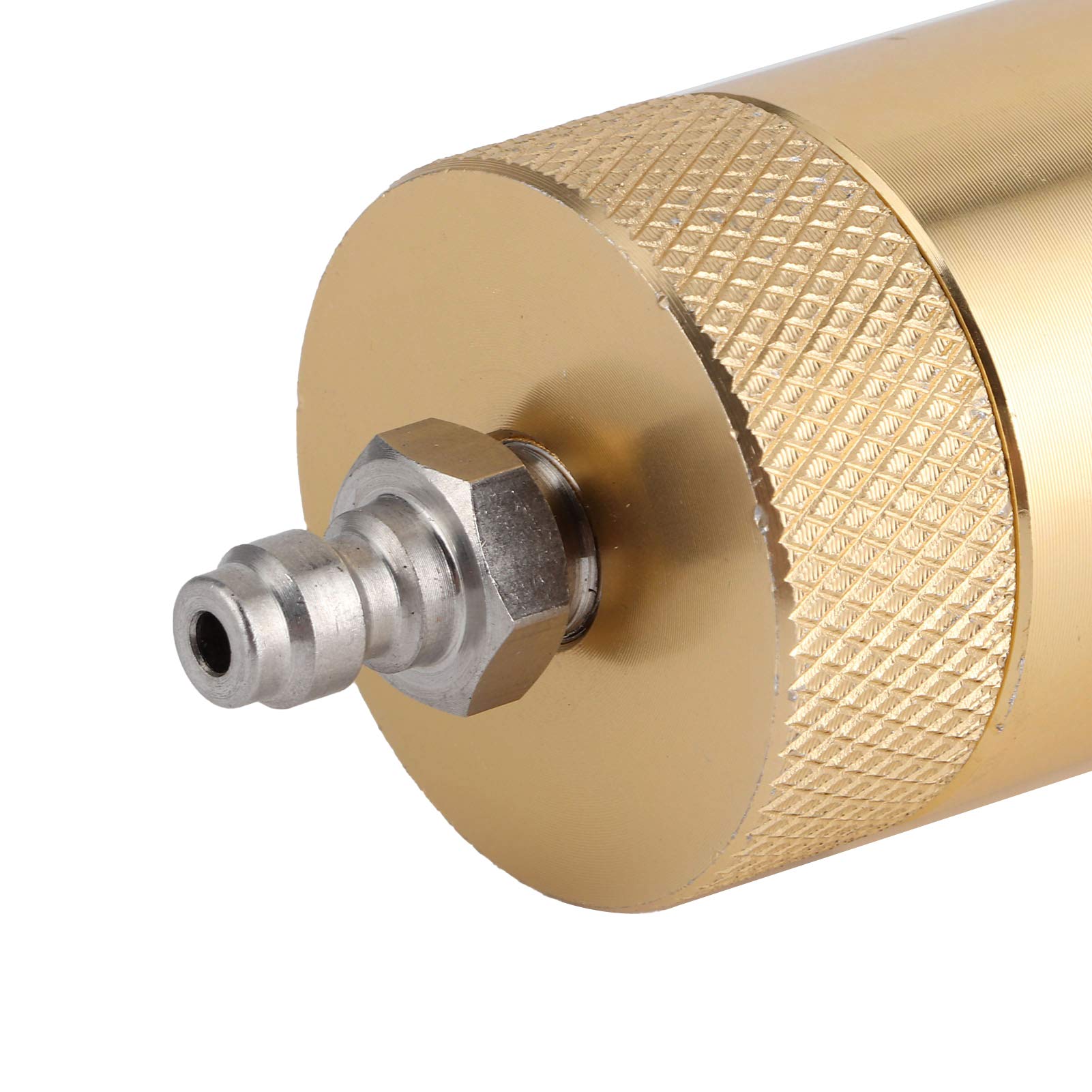 Filtre Séparateur d'Huile Compresseur Pompe Air 30MPA Alliage Aluminium Haute Pression Double Séparation avec Dessiccant pour Atelier Mécanique, Plongée Sous-Marine, Entretien Industriel