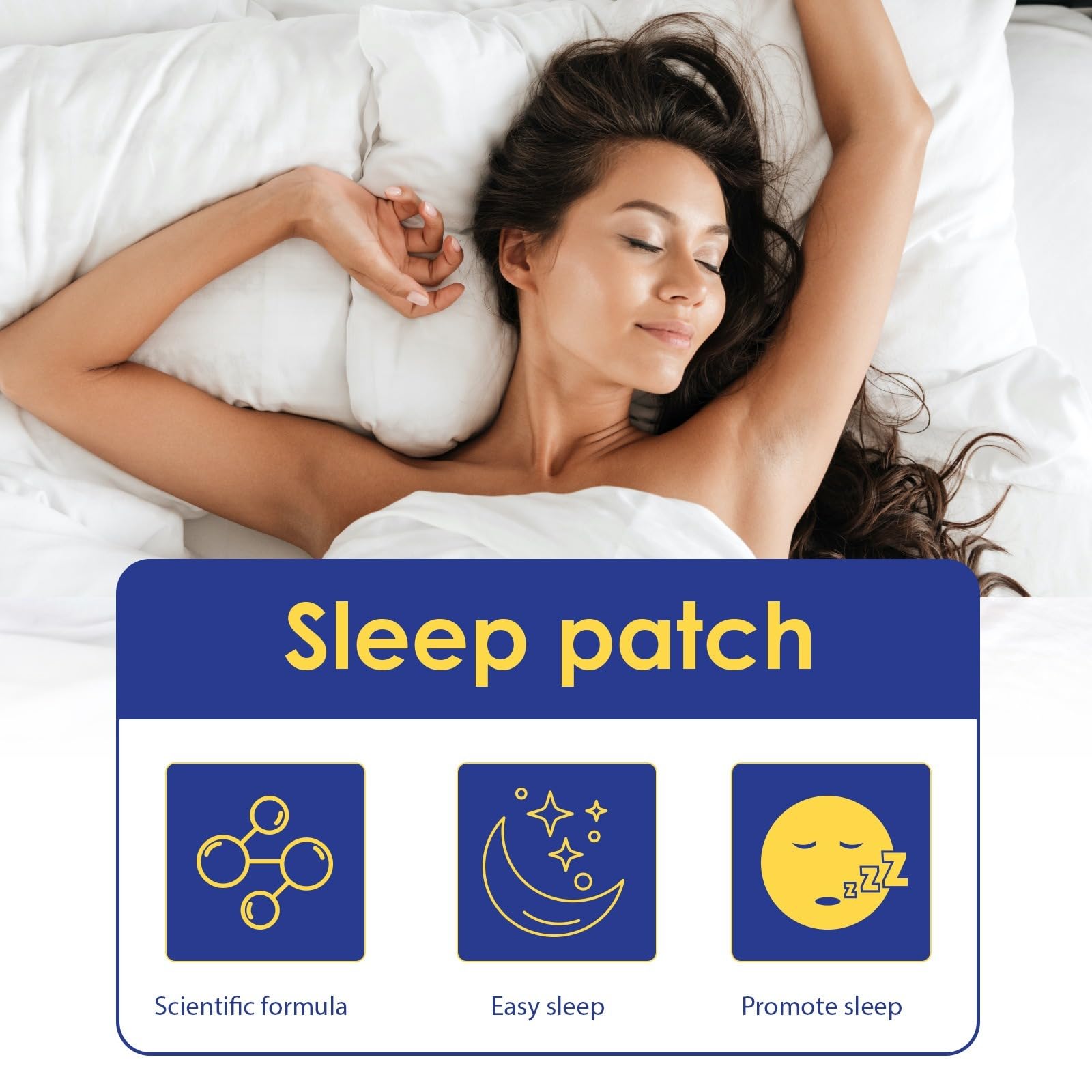 Naturali Deep Sleep Patch per Adulti per Boost Sleep Quality, Ease Fatigue and Stress