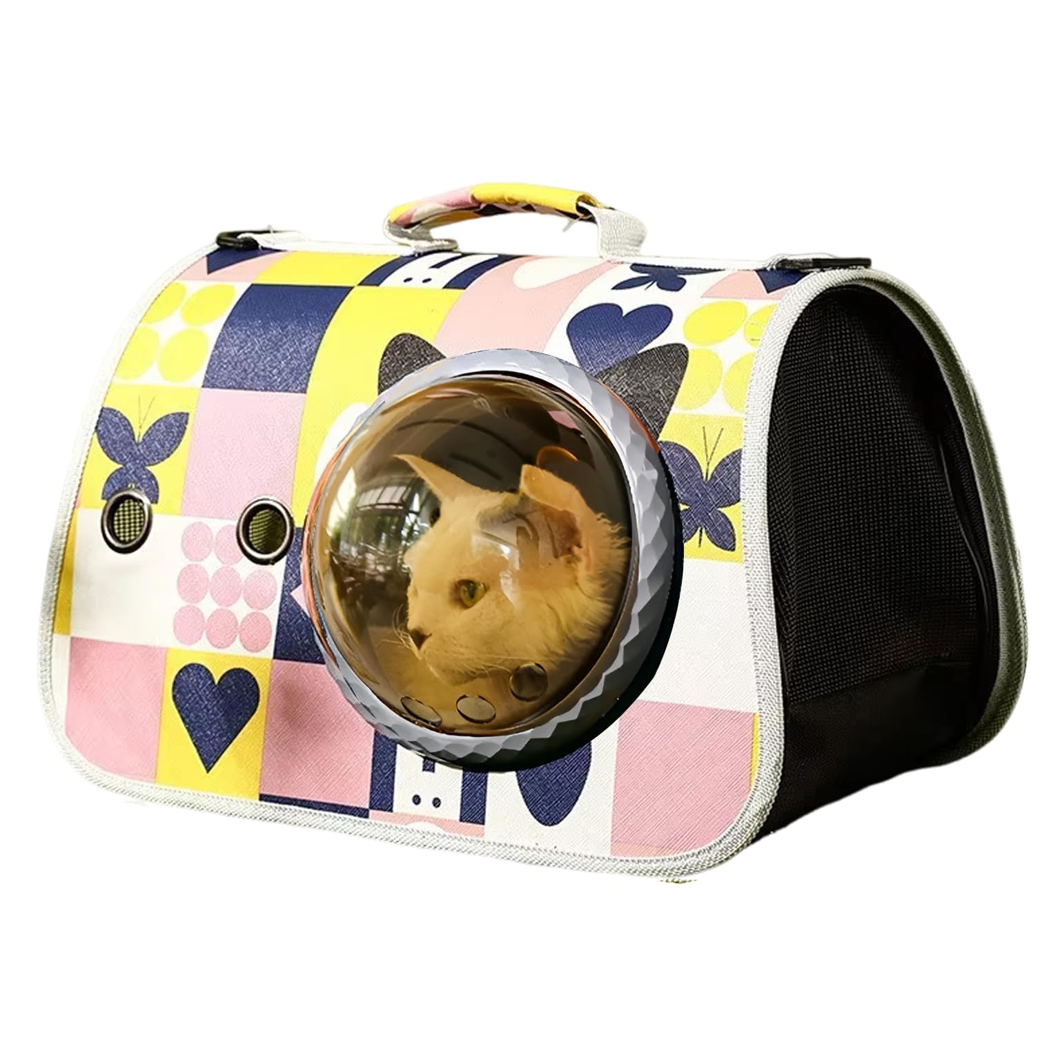 Sac à bandoulière pour chats papillon : offrez un voyage serein à votre compagnon