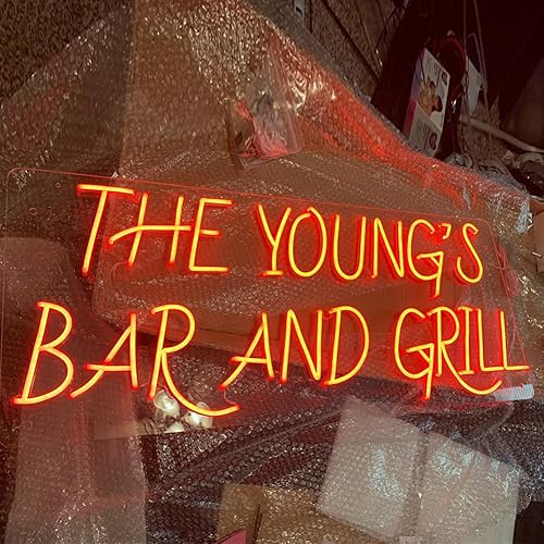 Miniatura 6 de Jadetoad - Letreros de neón personalizables para bodas, fiestas de cumpleaños, bares o tiendas, con el logotipo, letrero de neón con luces LED para