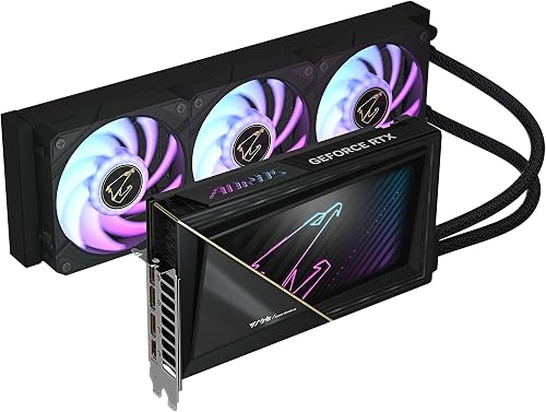 Gigabyte AORUS GeForce RTX 5090 XTREME WATERFORCE 32G Graphics Card - 32GB GDDR7, 512bit, PCI-E 5.0, 2655MHz Core Clock, 3 x DP 2.1a, 1 x HDMI 2.1b, NVIDIA DLSS 4, GV-N5090AORUSX W-32GD - 2