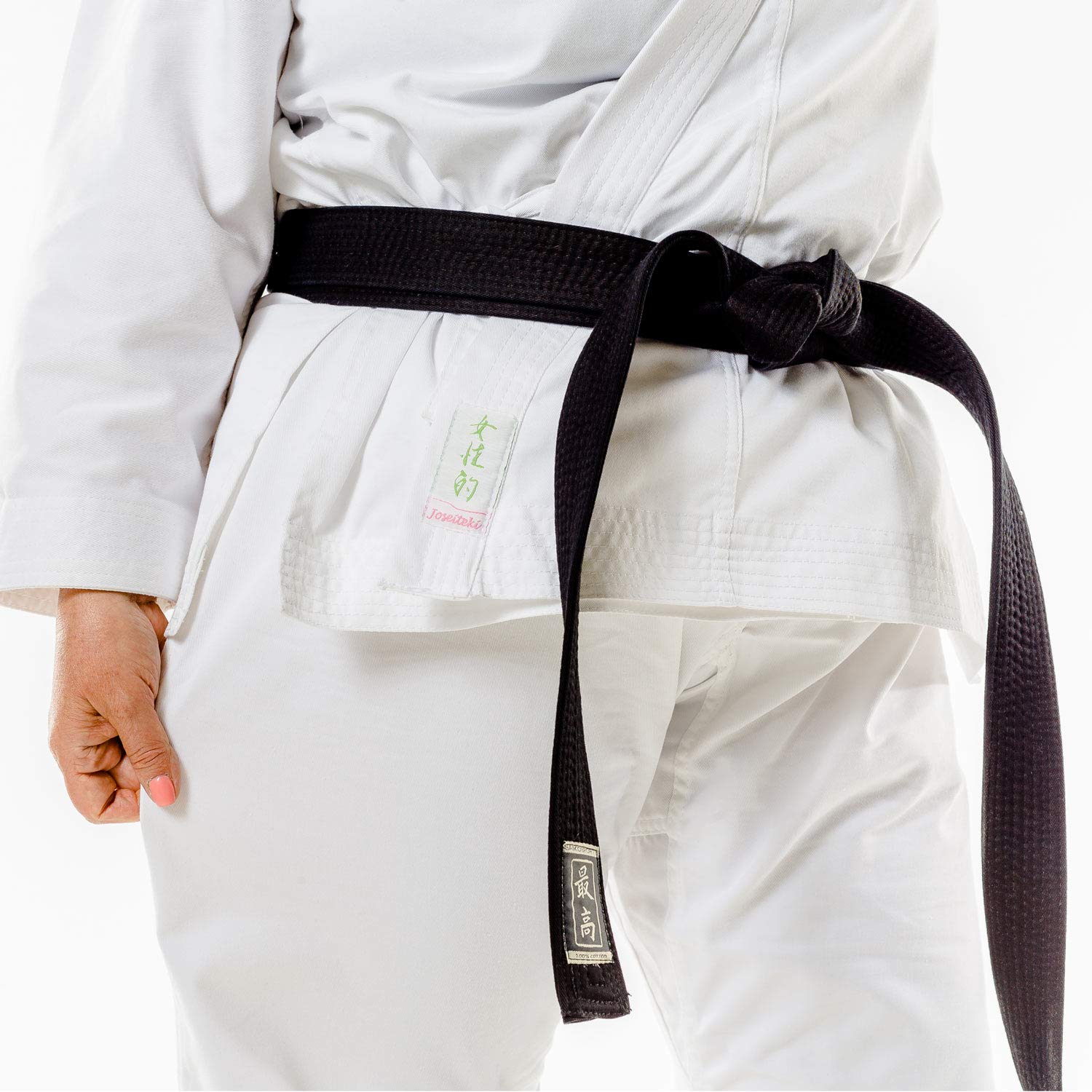 Momoko Damen Karateanzug Joseiteki 10 oz Mischgewebe leicht atmungsaktiv