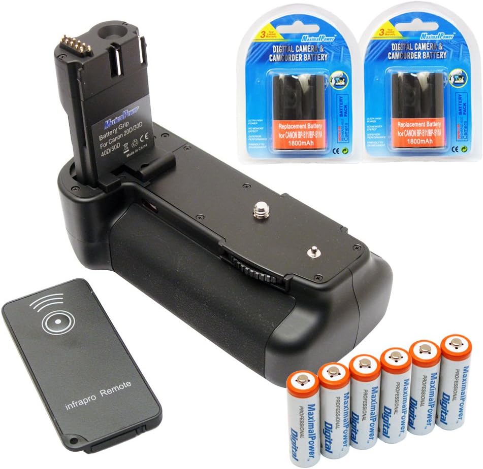 Maximal Power Grip NIK Battery Grip with