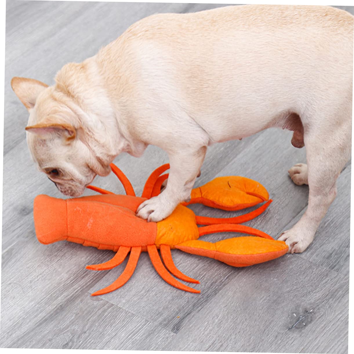 Angoily 3stücke Pet Snuffle Toy Für Hunde Cartoon-Lobster Design Interaktive Futter Und Trainingsmatte Fördert Langsames Fressen Und Schnüffelspiel Für Tägliche Beschäftigung Und