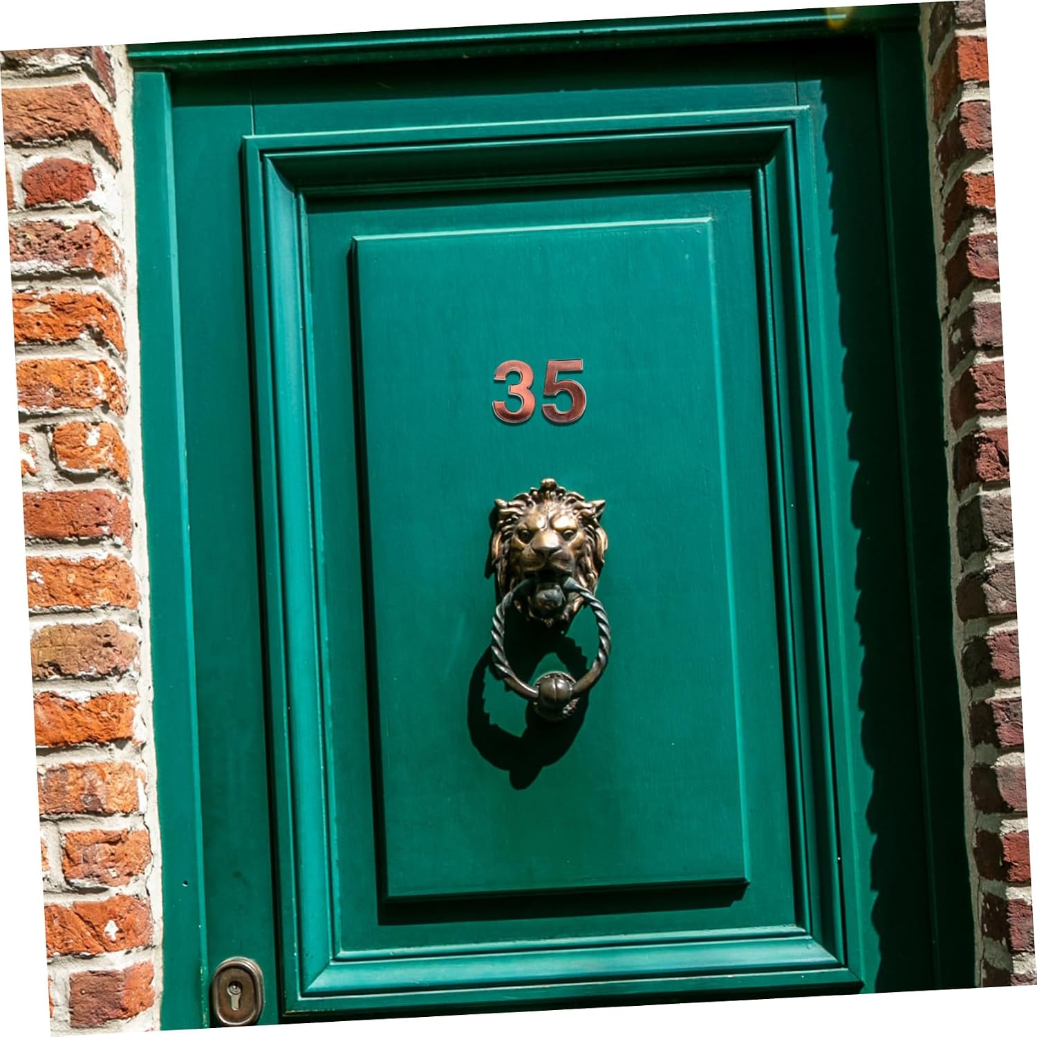 10pcs Antique Style Self-adhesive Door Numbers Home Decoration for Mailboxes Hotels and Apartments Durable Plated Finish Easy to Install Vintage Bronze Color