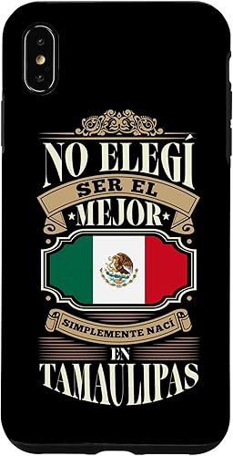 Vista 13 de Funda para iPhone 11 No elegí ser el mejor, simplemente nací en Tamaulipas México